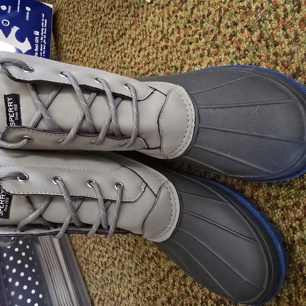 Sperry Kid's Gray Duck Boots